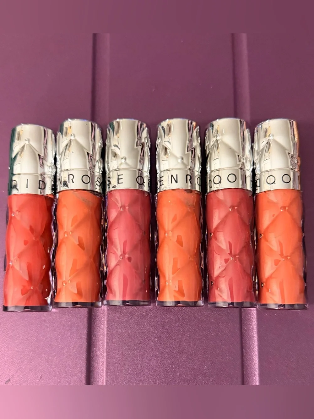 Rose Glow Lip Tint Set — Coral & Peach Shades